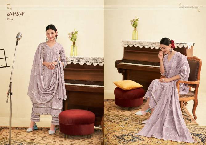 Sargam By Jay Vijay Embroidery Khadi Cotton Salwar Suits Wholesale Clothing Suppliers In India